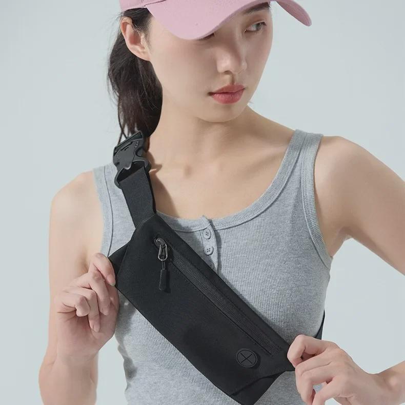 Водонепроницаемая поясная сумка для бега, походов и фитнеса с держателем для мобильного телефона