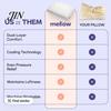 Comfortable Head Cushion Puff Cooling Pillow, Soft Breathable Quilted Sleeping Machine Yet Supportive Pillow Washable, Fluffy Cloud-like for Side And
