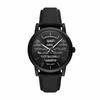 Emporio Armani LUIGI AR60032 Automatic Watch, Men's, Black, Officially Imported