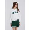 Goxo Varsity Jacket White Golf Rubber