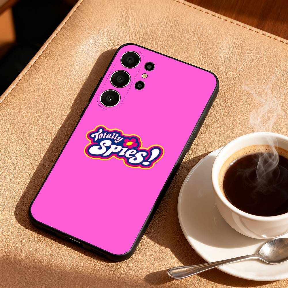 1PC T-Totally S-Spies Phone Case For Samsung S26,S25,24,23,22,30,21,10,9,Ultra,Plus,Lite,FE Soft Black Case