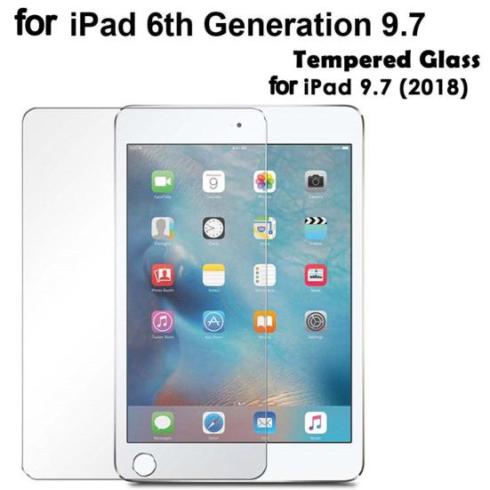 Tempered Glass Screen Protector Film Gen A1893 9.7in 2018 6th for iPad