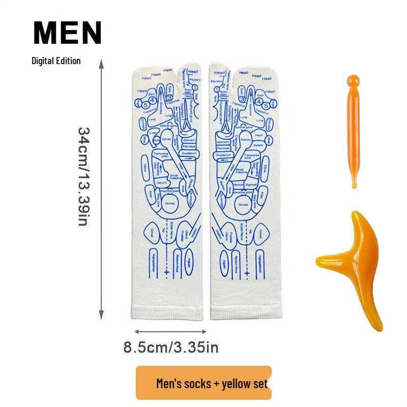 Носки для акупрессурного массажа стоп для родителей и родственников