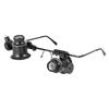 With LED Lights Magnifier 20X Magnifier Jeweler Inspect Tool Double Eye Glasses Type Watch Repair