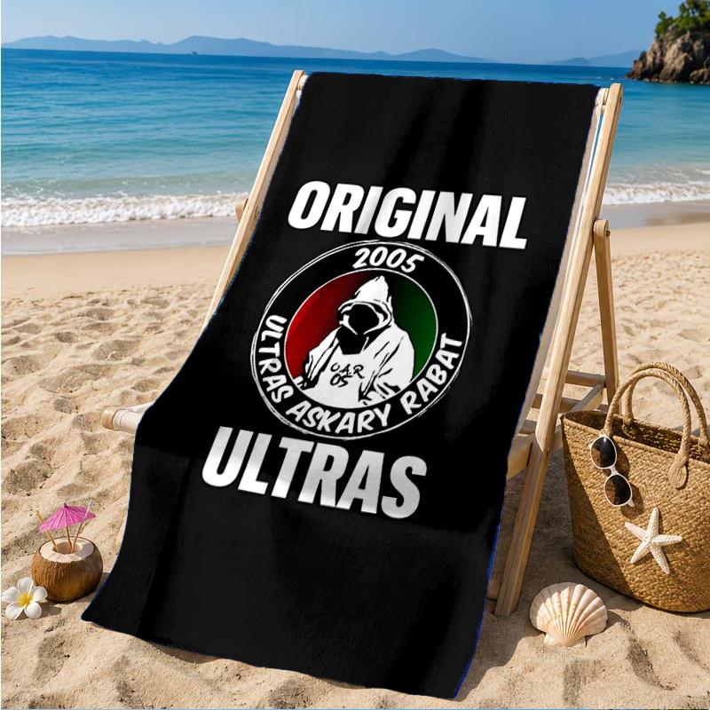 Ultras: Passionate Supporters United Beach Towel, Quick-drying, Easy to Care for, Suitable for Both Fitness and Beach Vacations,Sports Essential