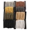 2 метра Цепочка для изготовления украшений DIY Золотая Серебряная Ожерелье Металлическая Плоская 2,5/3,5/4,5 мм Удлинительная Цепь Аксессуары Компоненты Оптом
