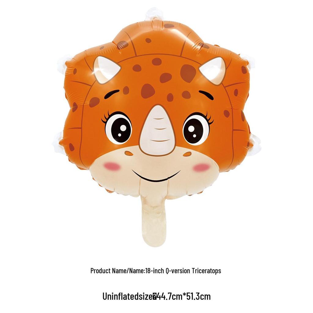 18" Новый Q-версия Детский мультяшный животный фольгированный шар для украшения на день рождения