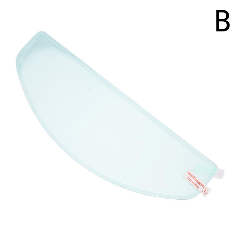 1X Универсальная противотуманная пленка для линз шлема для мотоцикла, устойчивая к дождю, защитный козырек