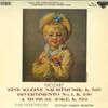LP Record KARL MUNCHINGER - Mozart: Eine Kleine Nachtmusik / Mu SLC1051 LONDON Japan Classical Used
