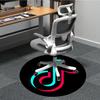 1 шт. Ковер-сиденье с логотипом TikTok для офиса - Внутренний нескользящий моющийся ковер из полиэфирного волокна, Мягкий удобный коврик для офиса yy250928032