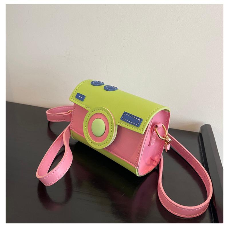 Exclusive Design Color-matching Compact Handbags Shoulder and Crossbody Bags for Women's Cameras New Fashion Trend