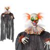 Party Decoration - BigBuy Carnival - Hanging Clown - 120 X 70 X 12 Cm - Halloween - Mixed