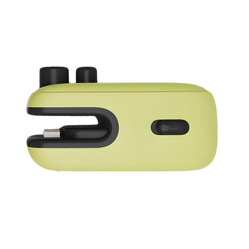 Мини Запайщик Пакетов 2-в-1 USB Перезаряжаемый Вакуумный Запайщик и Резак Ручной Инструмент для Термосварки для Хранения Продуктов, Закусок, Пластиковых Пакетов