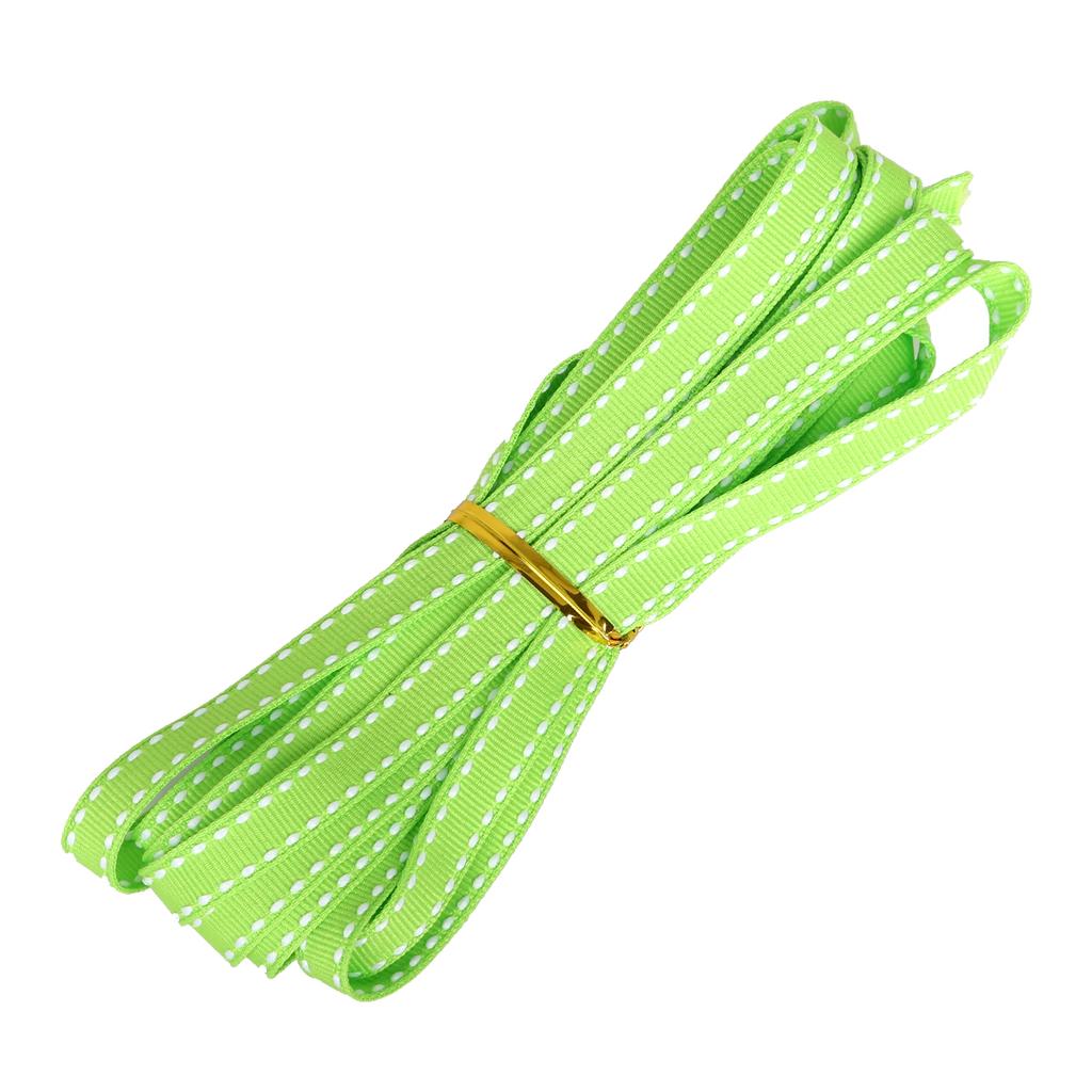 10mm Wide Polka Dot Webbing Packaging Gift Decoration Threaded Belt Colorful Various Ribbons