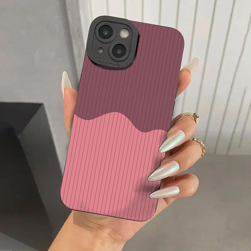 Роскошный Винтажный Чехол для Телефона с Текстурой Дерева Для iPhone 17 16 15 14 13 12 11 Pro Max X XS 7 8 Plus 16E Ударопрочная Защитная Задняя Крышка