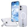 KEYSION Полый чехол с охлаждением MagSafe для iPhone 16 Pro Max 16Plus, магнитный, скрытая подставка, противоударный чехол для телефона