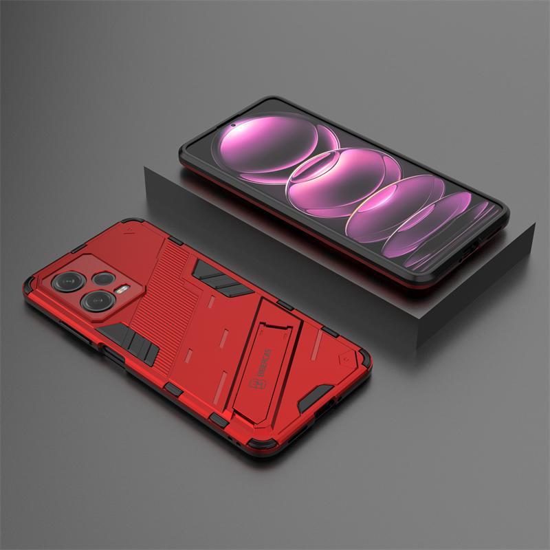 Для Xiaomi Redmi Note 12 5G чехол противоударный магнитный держатель Бронированный чехол для телефона Redmi Note 12 Pro + Plus Note12 Pro задняя крышка