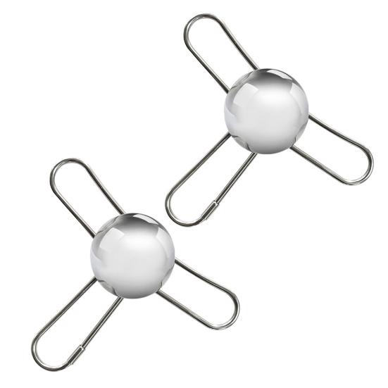 Stainless Steel Drink Chiller Reusable Coffee Cooling Ball for Cocktails Whiskey Frost-Free Beverage Sphere Drink Chilling Tool