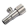 1/2 Essential Metal Angle Stop Valves 304 Stainless Steel Valves Shut Off Solution Perfect for Kitchen Bathroom Toilet