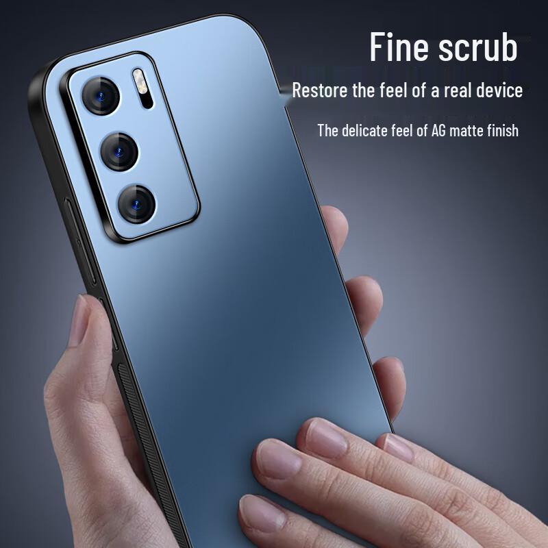 Shangsu Матовый чехол для телефона серии Huawei P40 со встроенной линзой