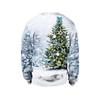 New Cute Kitten Christmas Digital Printing Pattern Pullover Christmas Couple Sweater
