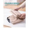 Laundry Basket Dorm Linen Collapsible Fabric Laundry Hamper with Drawstring Handle Portable Folding Dirty Clothes Bag Bathroom