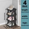 Folding Shoe Rack Portable Easy Assembly Doorway Corridor Narrow Style Shoe Cabinet Small Footprint Dormitory Organize Racks