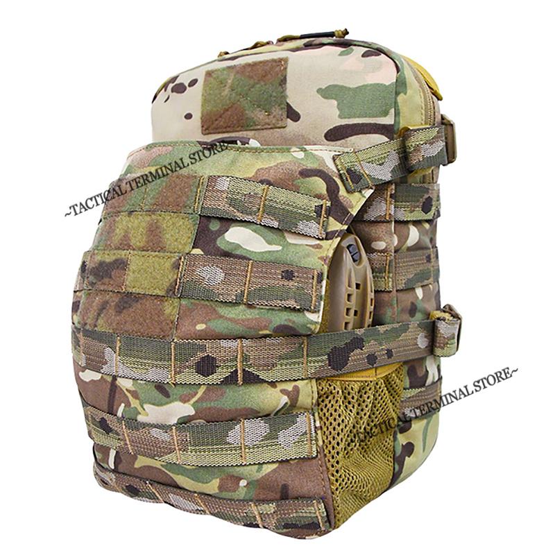 Сумка MOLLE для гидратора и шлема 3 л Водный рюкзак GP для тактического разгрузочного жилета CPC AVS Задние аксессуары Расширяемый подсумок