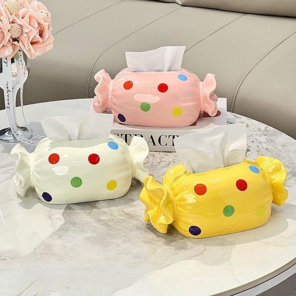 Modern Napkin Holder Decorative Tissue Storage Storage Box Candy Tissue Box Living Room