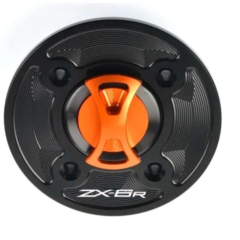 For Kawasaki ZX6R 636 ZX6RR 2019 2020 2021 2022 2023 2024 2025 Keyless Motorcycle Fuel Gas Tank Cap Cover