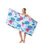 Принт пляжное полотенце полная версия Набивной рисунок Цифровая печать Быстросохнущее впитывающее пляжное полотенце Полотенце для плавания