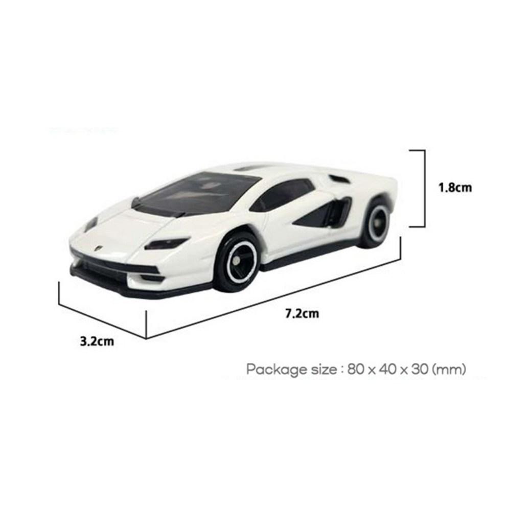 Томика Т-АРТС Корея №. 74 Lamborghini Countach LPI 800-4 Литая Модель Автомобиля, Разноцветный