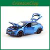 Игрушечная модель спортивного автомобиля Honda Civic из сплава для коллекции, для демонстрации и