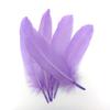 20PCS Hard Stick Colourful Goose Feathers Plumes Swan for Home Decoration Crafts DIY Jewelry Making Table Centerpieces 15-20cm