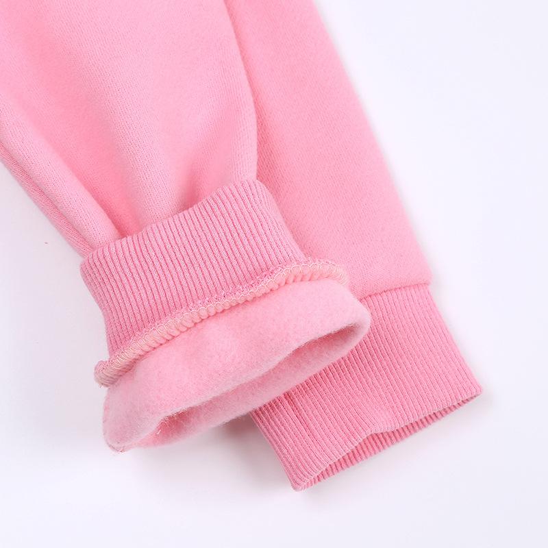 Новые осенне-зимние детские ромперы однотонные детские костюмы мальчики комбинезон комбинезон хлопок малыш девочки с капюшоном одежда