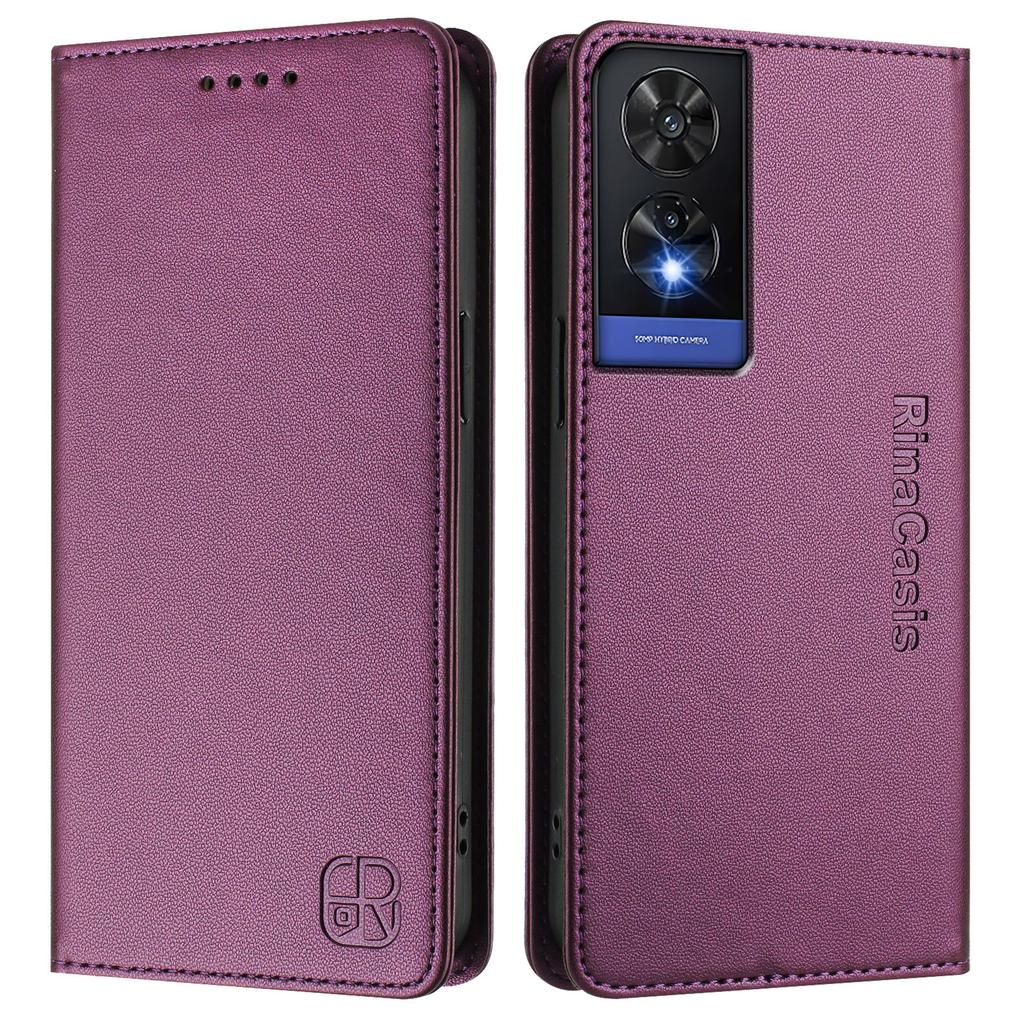 Для TCL 305,306,405,406,408,30 SE,40 SE,TCL 30 XE 5G,201,303,TCL Stylus,20R,... Премиальный чехол-кошелек из искусственной кожи, ударопрочный и с блокировкой RFID