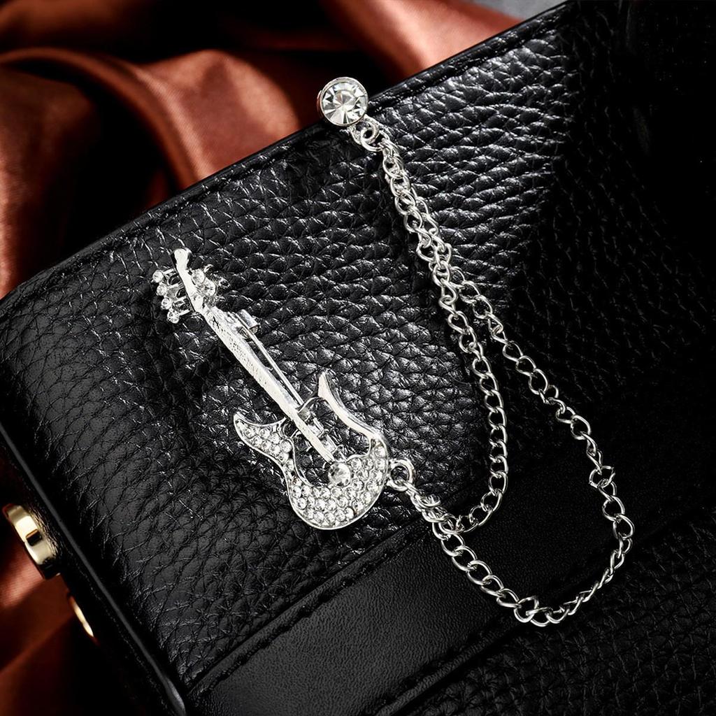 Baroque Rhinestone Pearl Corsage Necklace Brooch - Retro British Court Suit Accessory