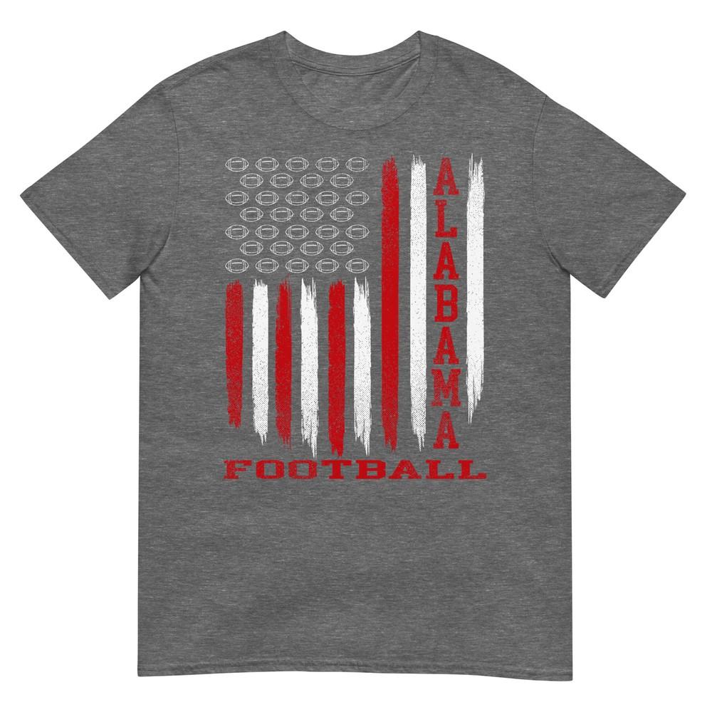 Patriotic Usa Flag Alabama Football Season Party Tshirt