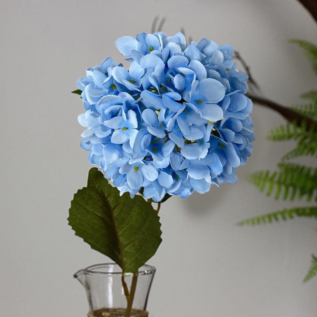 Гортензии Искусственные цветы Букет Украшение Свадебный цветок Из настоящего латекса для дома