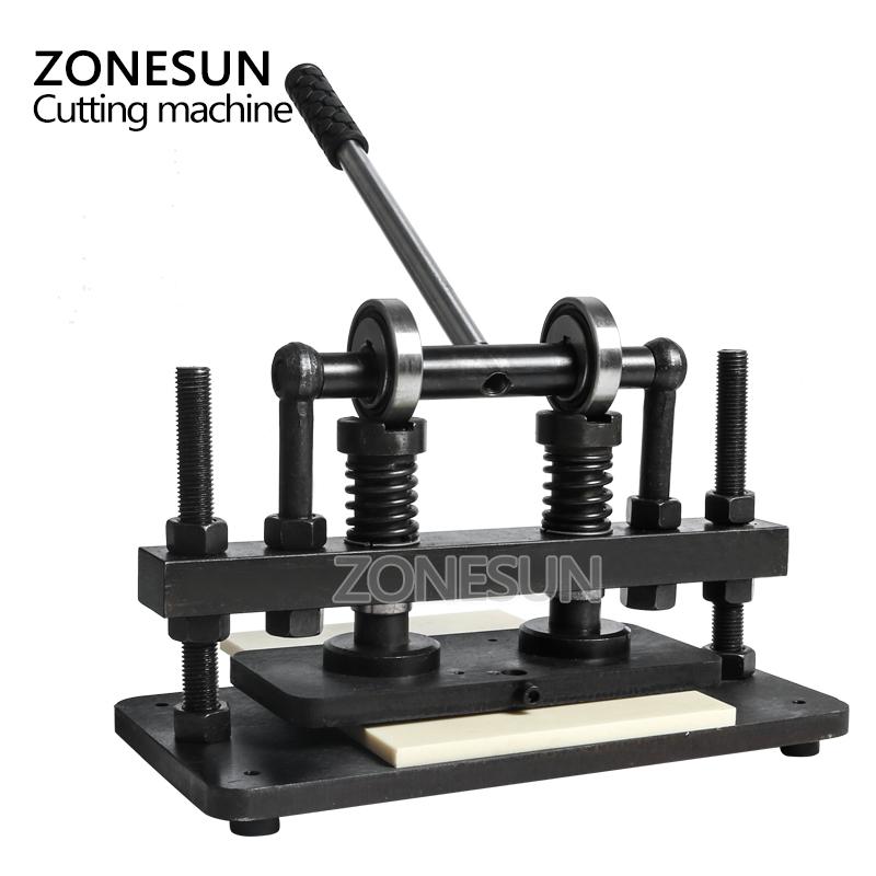 ZONESUN ZS-DM Ручная машина для вырубки кожи по пресс-форме для творческих проектов