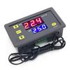 W3230 DC 12V 24V AC110-220V Датчик Линия Цифровой Регулятор Температуры Светодиодный Термостат Регулятор Управления Нагревом/Охлаждением Терморегулятор