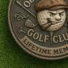 1/2/3/4/5 шт. Монета для гольфа «Старые пердуны играют лучше пара», резьба, виски, мужчины, гольф-клуб, пожизненный член, жетон-вызов, металлическая сувенирная монета, значок, подарок-прикол для гольфиста