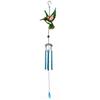 Creative Hummingbird Wind Chime Metal Hanging Decoration Garden Decoration Bell Pendant  Gift