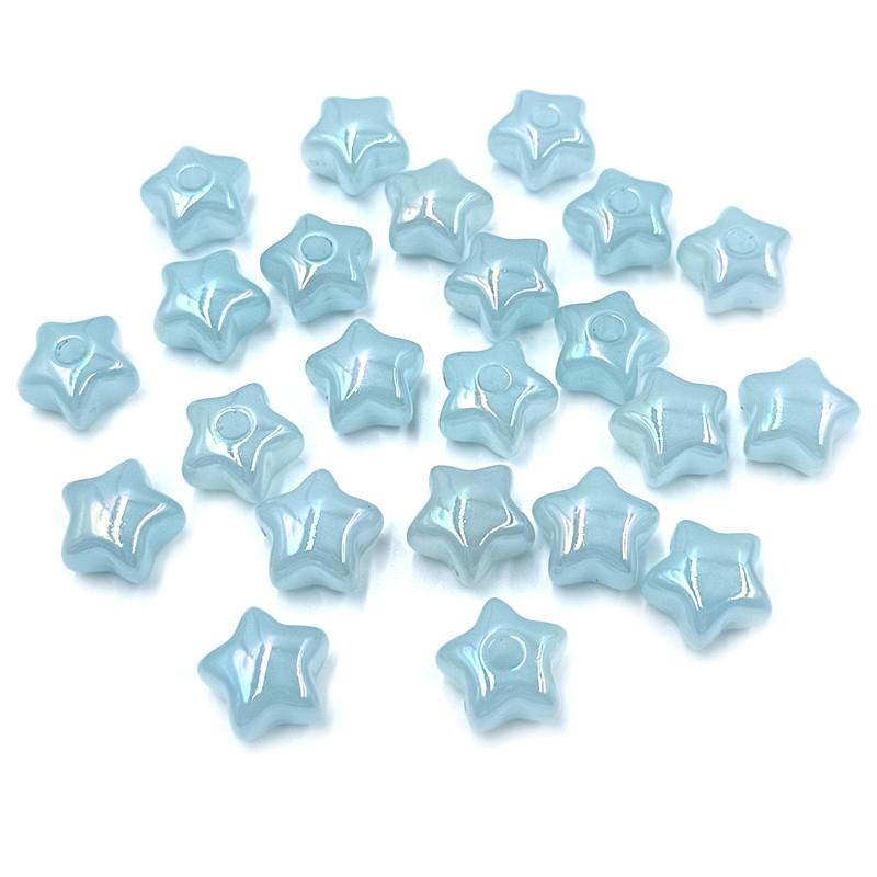 10 шт. желейного цвета акриловые одинарные глазки персиковое сердце пентаграмма свободные бусины кулон для браслета ожерелья серьги изготовление ювелирных изделий