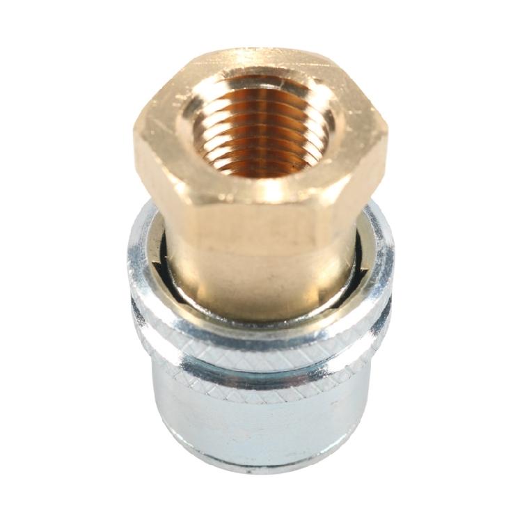 Металлический адаптер для накачки шин с фиксатором, насадка для компрессора