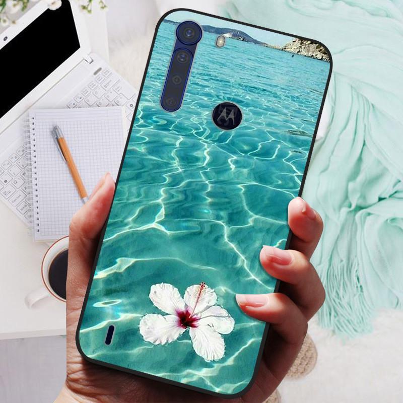 Чехол для Motorola One Fusion Черный бампер Мягкий силиконовый чехол Для Moto One Fusion Plus Чехлы для телефонов OneFusion Fusion+ Funda Shell
