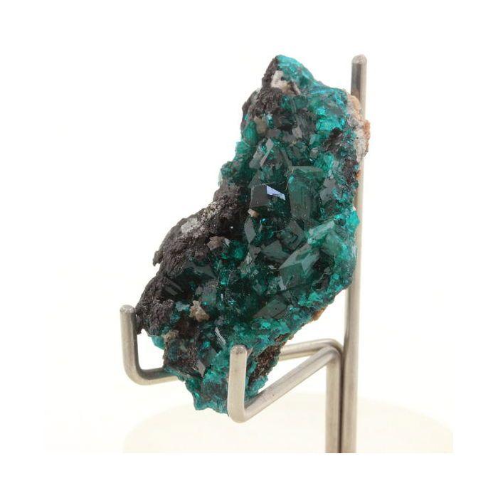 Pierres et Minéraux. Dioptase. 53.60 ct. Renéville Mine, Kindanba District, Congo.