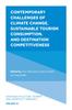 Книга Contemporary Challenges of Climate Change, Sustainable Tourism Consumption, and Destination Competitiveness