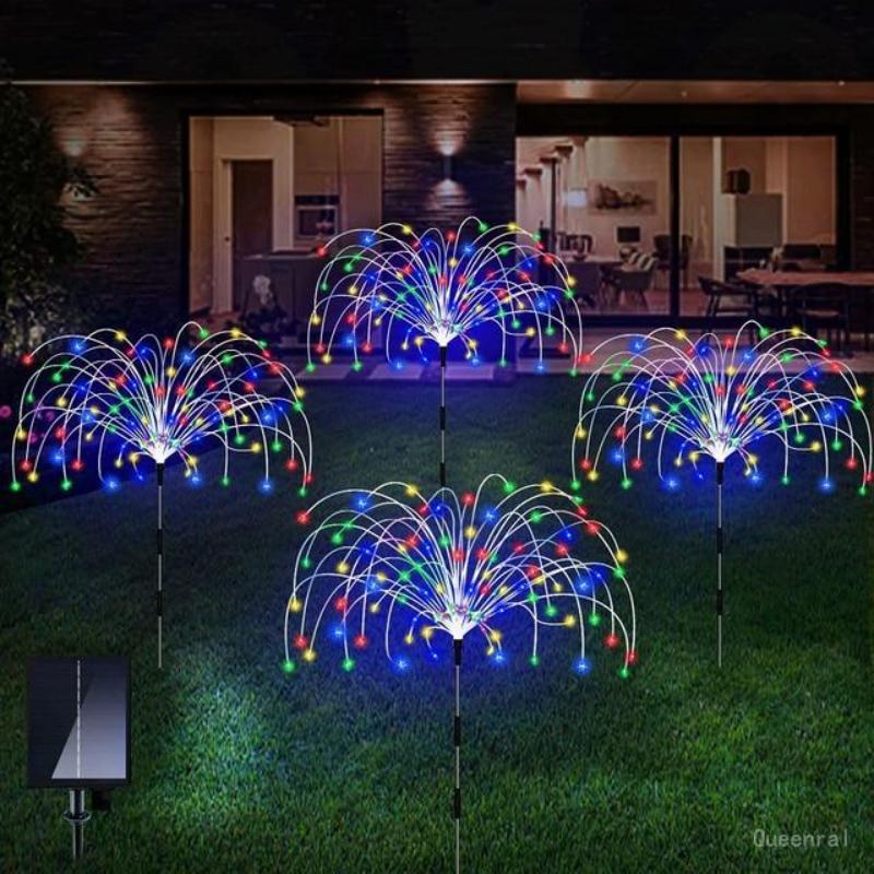 Декоративный светильник на солнечной батарее в стиле Taraxacum с 90-180 светодиодами для создания праздничной атмосферы в саду