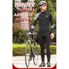 WEST BIKING Thermal Leggings Warm Velvet Leg Sleeves for Running Fitness Sports Gear MTB Road Bicycle Use Autumn Winter plus